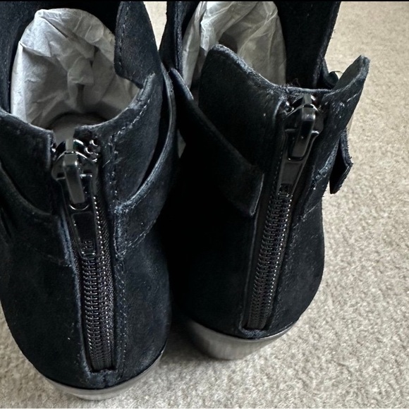 Sole Society ‘ LANICA” Black Suede Ankle Boots NWOB~8.5 - Picture 4 of 6